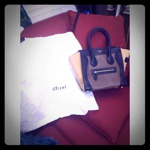 Celine Micro Luggage Handbag